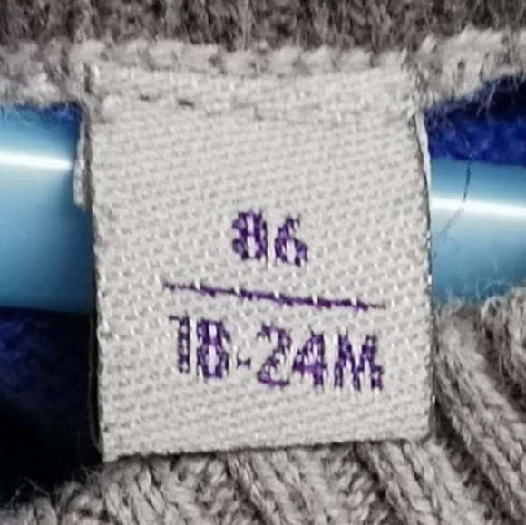 18/24 Months MEXX Knit V-Neck Sweater EUC - Picture 3 of 5